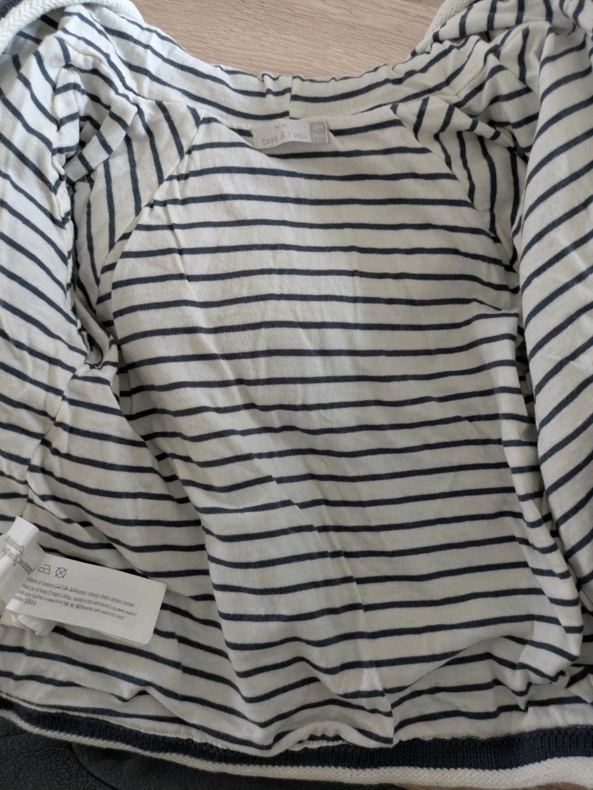 Gilet capuche 12 mois Tape à l'œil – photo 3